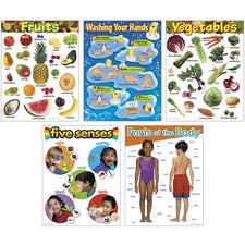 Healthy Living Learning Charts Combo Pack