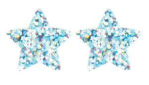 Silver Stars superSpots® Stickers–Sparkle