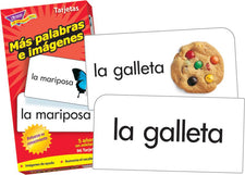 Más palabras e imágenes (SP) Skill Drill Flash Cards