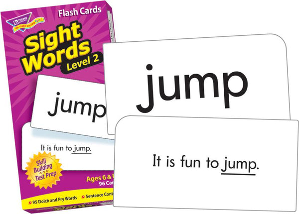 Trend Enterprises Sight Words–Level 2 Skill Drill Flash Cards | T-53018 ...
