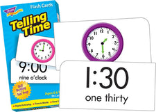 Telling Time Flash Cards