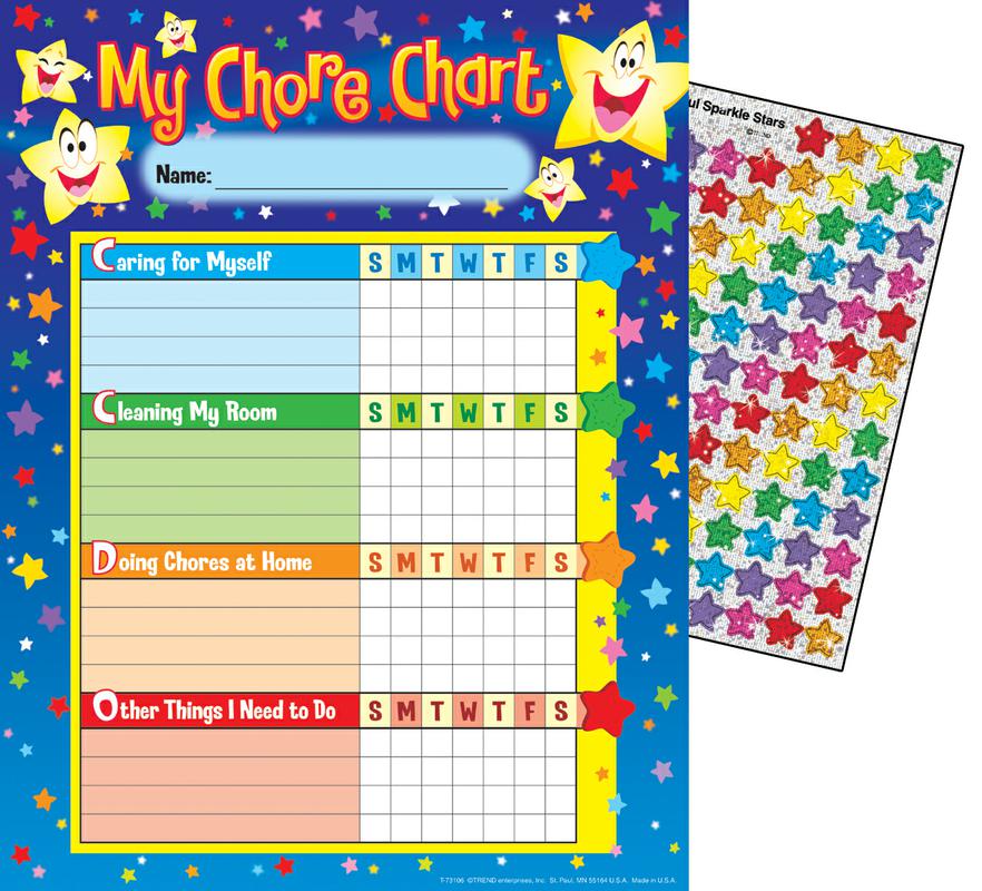 Stars Chore Charts