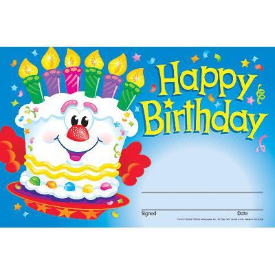 Happy Birthday (Cake) Recognition Awards