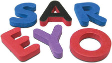 Magnetic Foam: Small Uppercase Letters