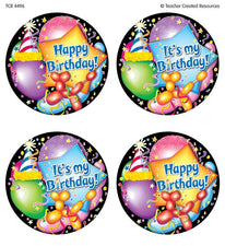 Happy Birthday Wear'Em Badges