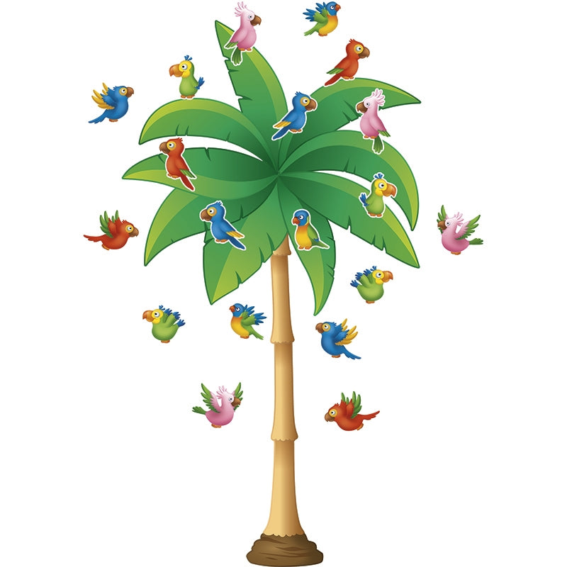 Teacher Created Resources Tropical Trees Bulletin Board Set