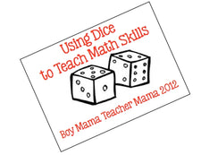 Teach Math Skills Using Dice!