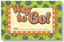 Way to Go! Punch Cards