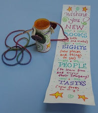 First Day of School - Wish Scroll Craft