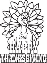 Thanksgiving Coloring Pages Bundle - 50+ Pages Of Printable Thanksgiving Coloring Sheets!