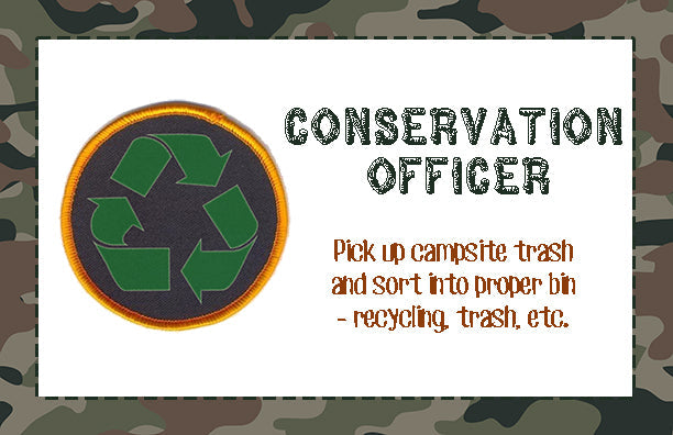 Wilderness Guides - Camping Themed Helper & Classroom Jobs Bulletin Board Idea