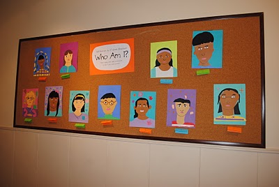 "Fabulous Faces!" - Interactive Back To School Bulletin Board Idea