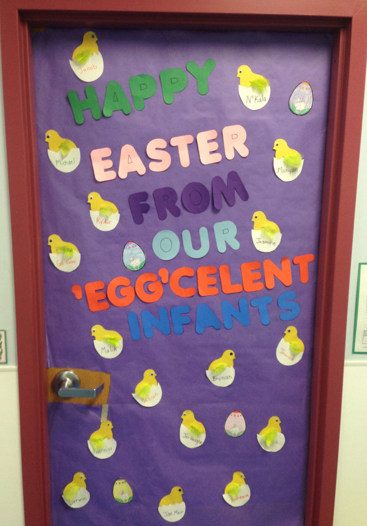 Happy Easter From An 'Egg'cellent Bunch! - Holiday Bulletin Board