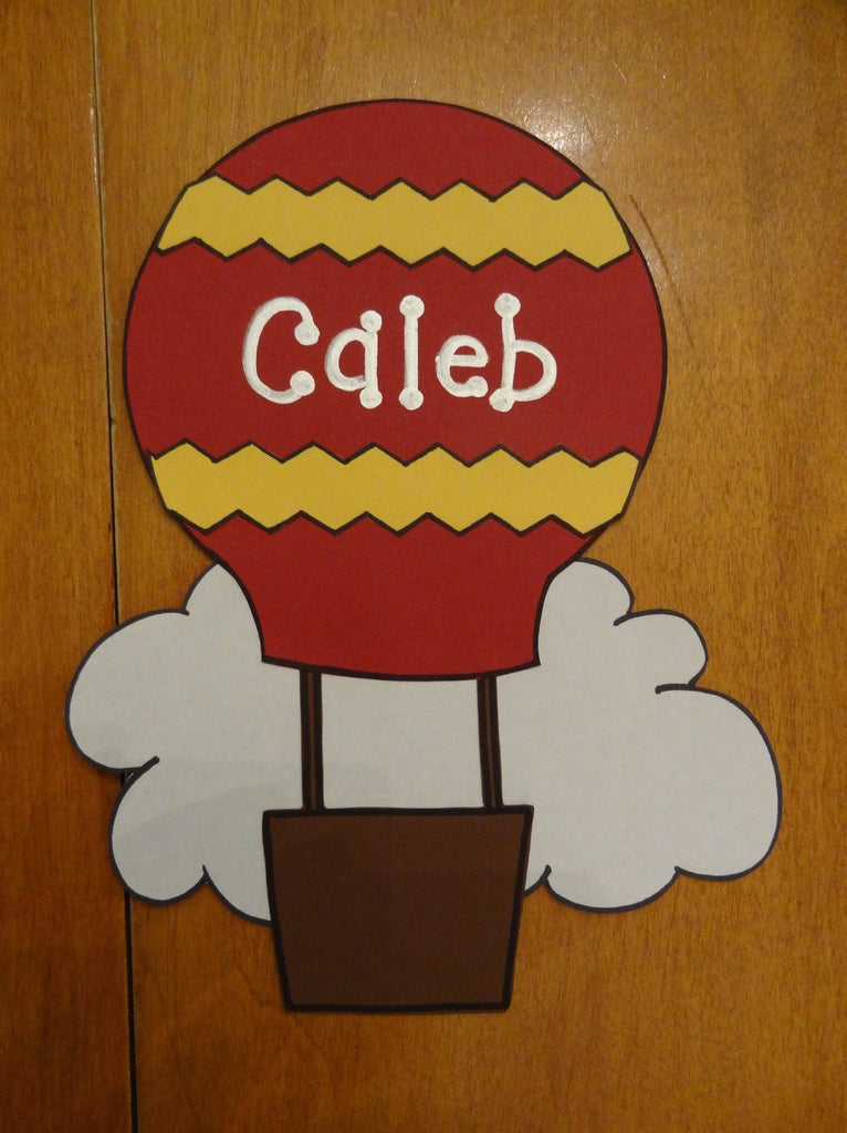 Up, Up And Away! - Hot Air Balloon Summer Bulletin Board Idea (Includes Templates!)