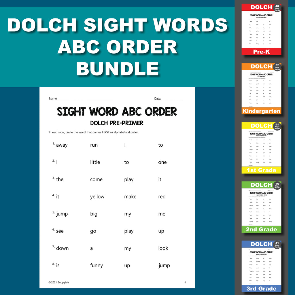 Abc Word List.pdf Abc Words For Kindergarten Worksheets