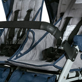 Gaggle® Jamboree 6-Seat Stroller, Navy/Gray