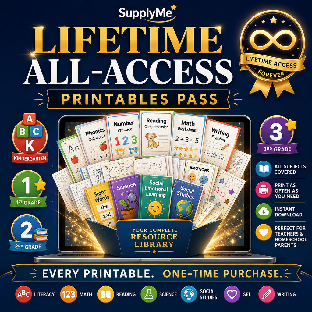 Lifetime All‑Access Printables Pass