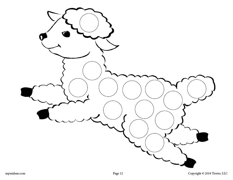 12 Spring Do-A-Dot Printables!