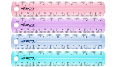 Plastic Ruler 6 In