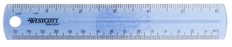 Plastic Ruler 6 In