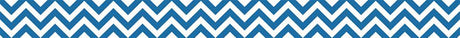 Blue Chevron Bulletin Board Border