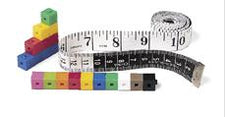 Customary/Metric Tape Measures, Set of 10