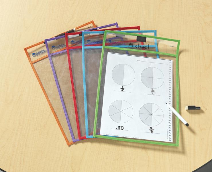 Write & Wipe Pockets