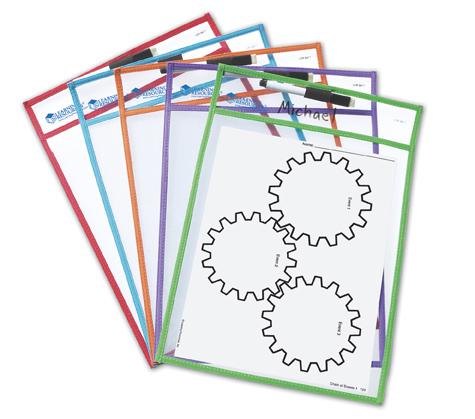 Write & Wipe Pockets