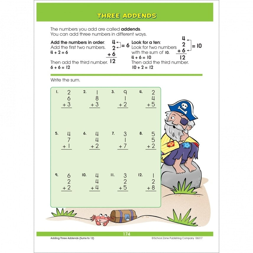 School Zone Publishing Big First Grade Workbook SZP06317 SupplyMe School zone publishing big first grade workbook szp06317 supplyme