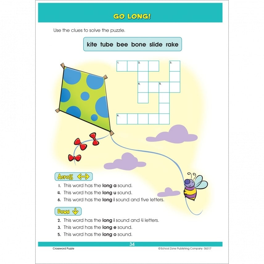 School Zone Publishing Big First Grade Workbook SZP06317 SupplyMe School zone publishing big first grade workbook szp06317 supplyme