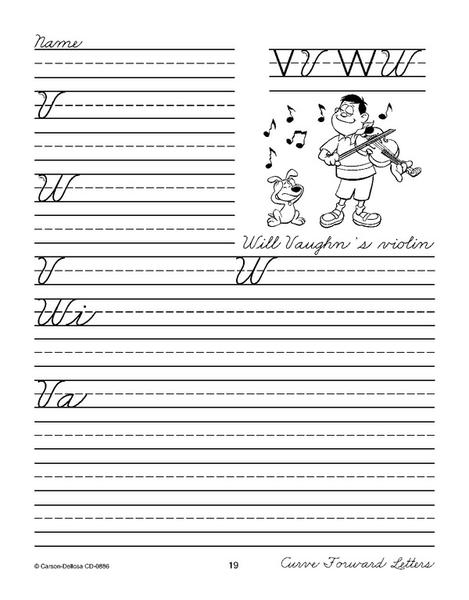 Traditional Handwriting: Beginning Cursive Workbook