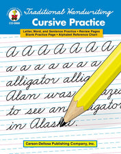 Traditional Handwriting: Cursive Practice Workbook