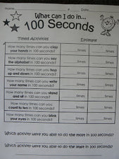 100th Day Estimation: What can I do in 100 seconds?