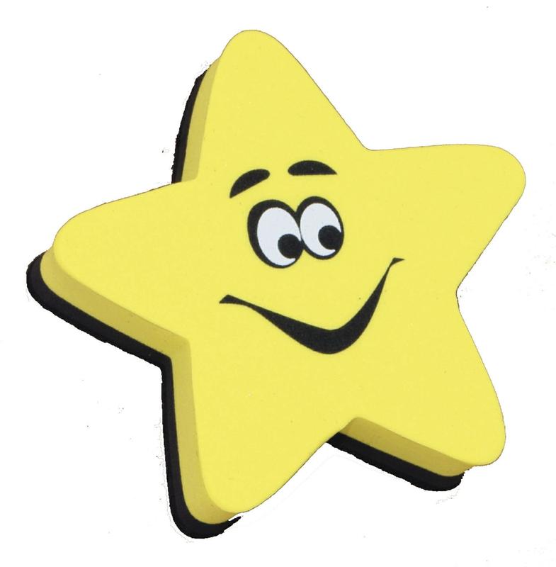 Star Whiteboard Magnetic Eraser