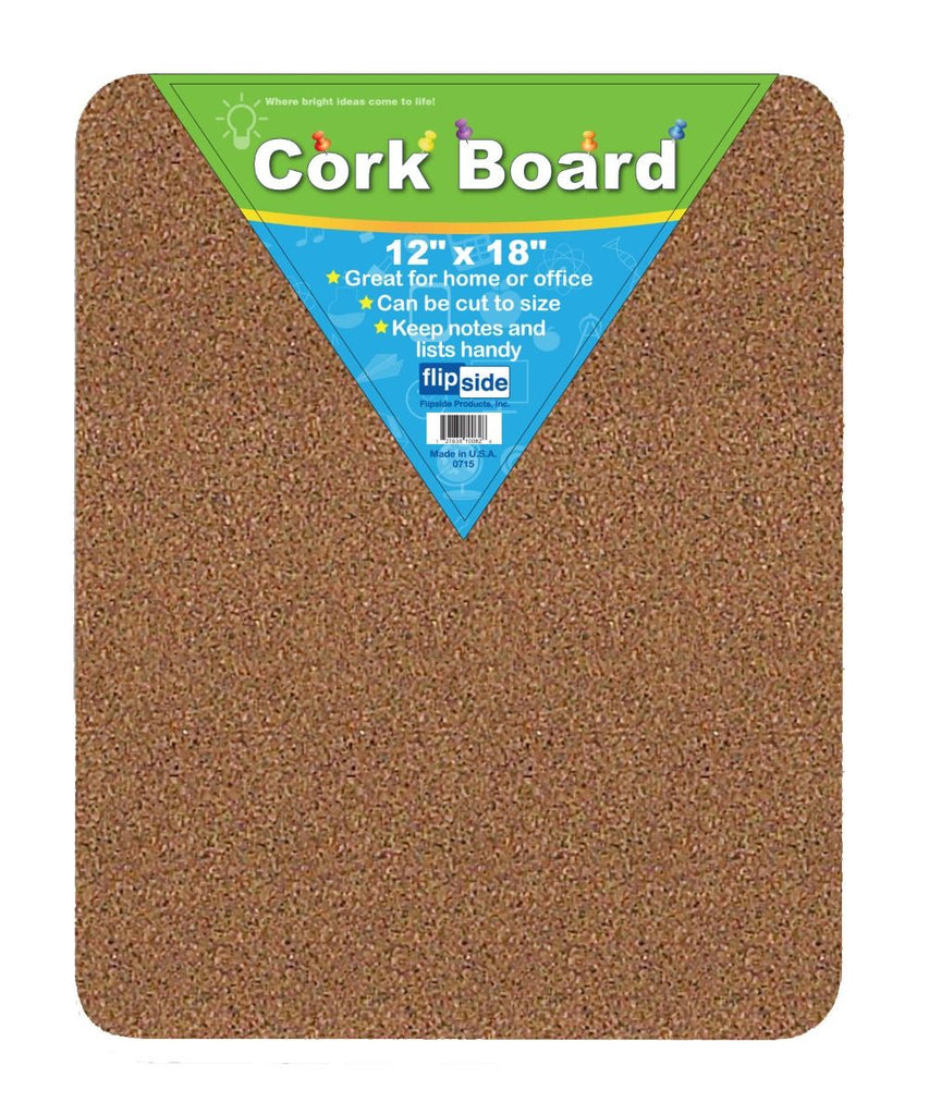 Flipside Cork Bulletin Board 12 x 18