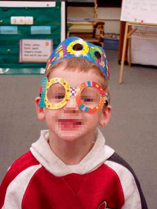 Crafting Glasses for 100th Day