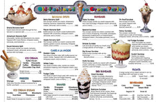 Remedia Publications Real Life Math Series: Menu Math Old Fashioned Ice Cream Parlor Set Of 6 Extra Menus