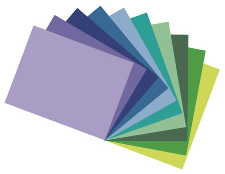 Tru-Ray® Construction Paper, 9" x 12" Cool Assortment