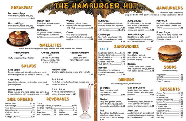 Remedia Publications Real Life Math Series: Menu Math The Hamburger Hut ...