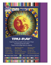 Tru-Ray® Construction Paper, 9" x 12" Magenta