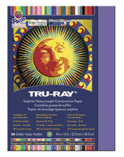 Tru-Ray® Construction Paper, 9" x 12" Violet