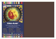 Tru-Ray® Construction Paper, 12" x 18" Dark Brown
