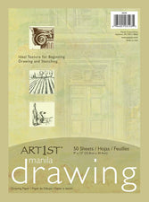 Art1st® Manila Drawing Paper, 9" x 12", 50 Sheets