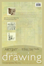 Art1st® Manila Drawing Paper, 12" x 18", 50 Sheets