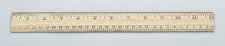 School Ruler Wood 12 In Single