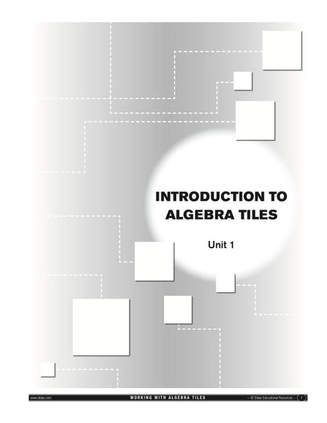 Hands-On Algebra Classroom Kit