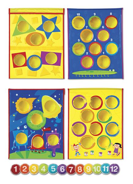 Smart Toss™ Colors, Shapes & Numbers Game