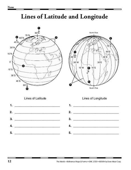 The World Reference & Map Forms