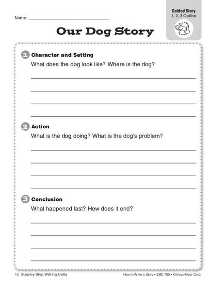 How to Write a Story, Grades 1-3