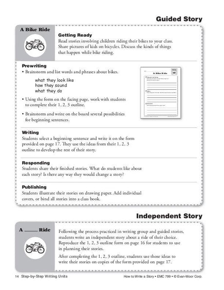 How to Write a Story, Grades 1-3